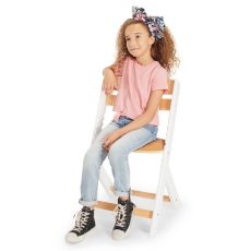 Дитячий стільчик для годування Kinderkraft Enock Gray Wood